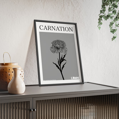 Carnation - The third edition to the - Flower Of The World - series.