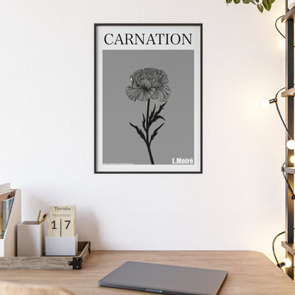 Carnation - The third edition to the - Flower Of The World - series.