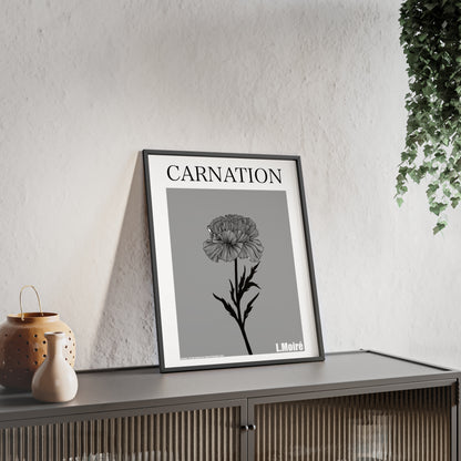 Carnation - The third edition to the - Flower Of The World - series.