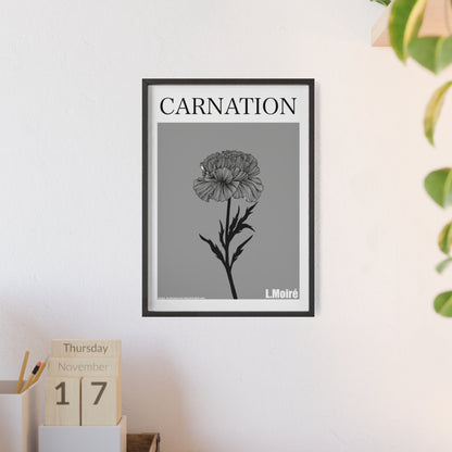 Carnation - The third edition to the - Flower Of The World - series.