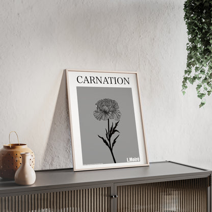 Carnation - The third edition to the - Flower Of The World - series.